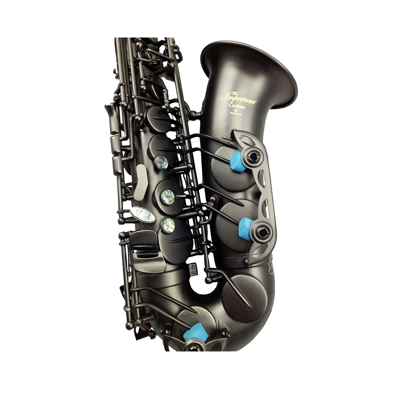 Professional Blacknickel Matt Alto Saxophone Tone Eb - Oem Available