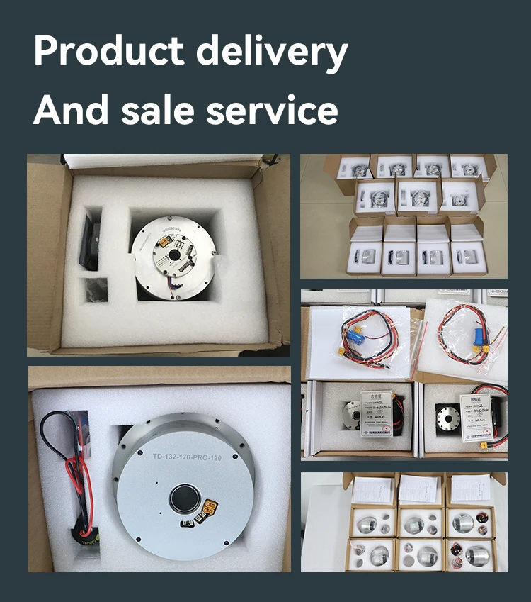 Robot Joint Frameless Motor with Harmonic Drive Gearbox for Industry Robots