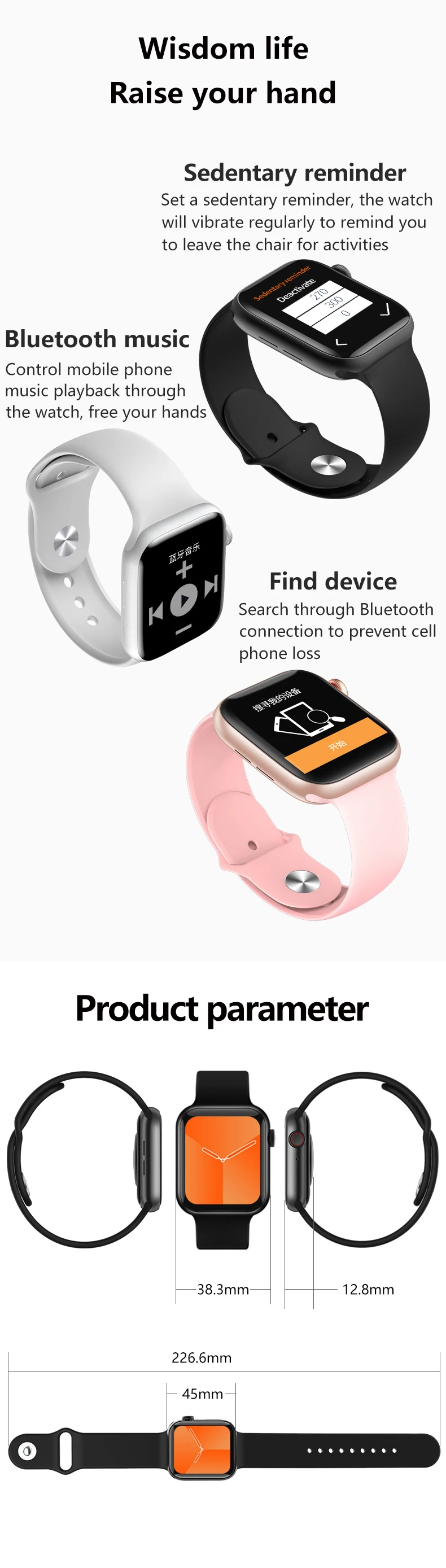 aplicativo bt smartwatch