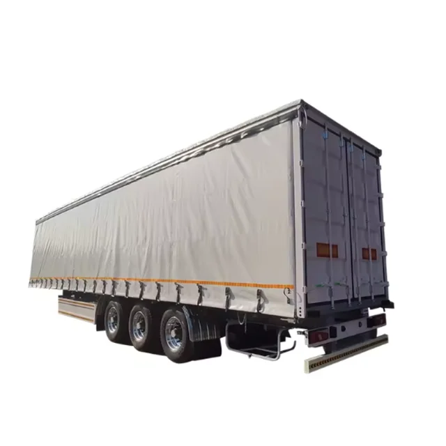 Factory Direct 35 Ton Sider 40ft Side Curtain Tautliner High Quality Curtain Sided Truck Semi Trailer