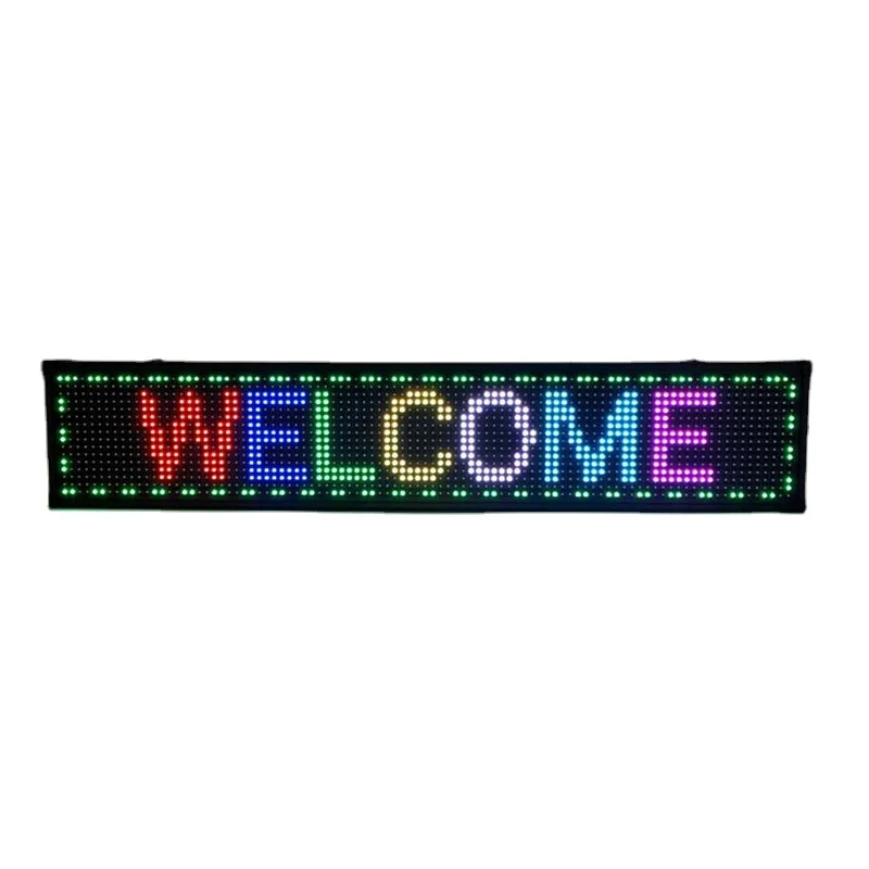 YIWU LED P10 Color Store Advertising Content Display Door Head Screen