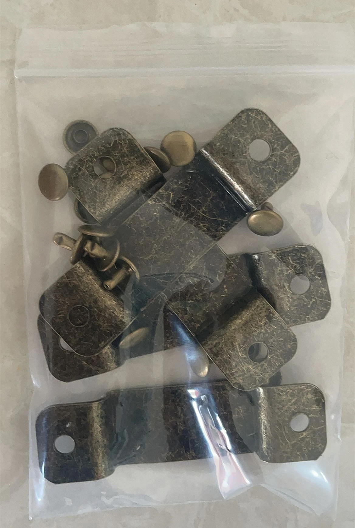 10 Supporti Per Metro A Nastro - Clip Metalliche Per Cinture O Borse, Con Viti, Per Utensili - Foto 6