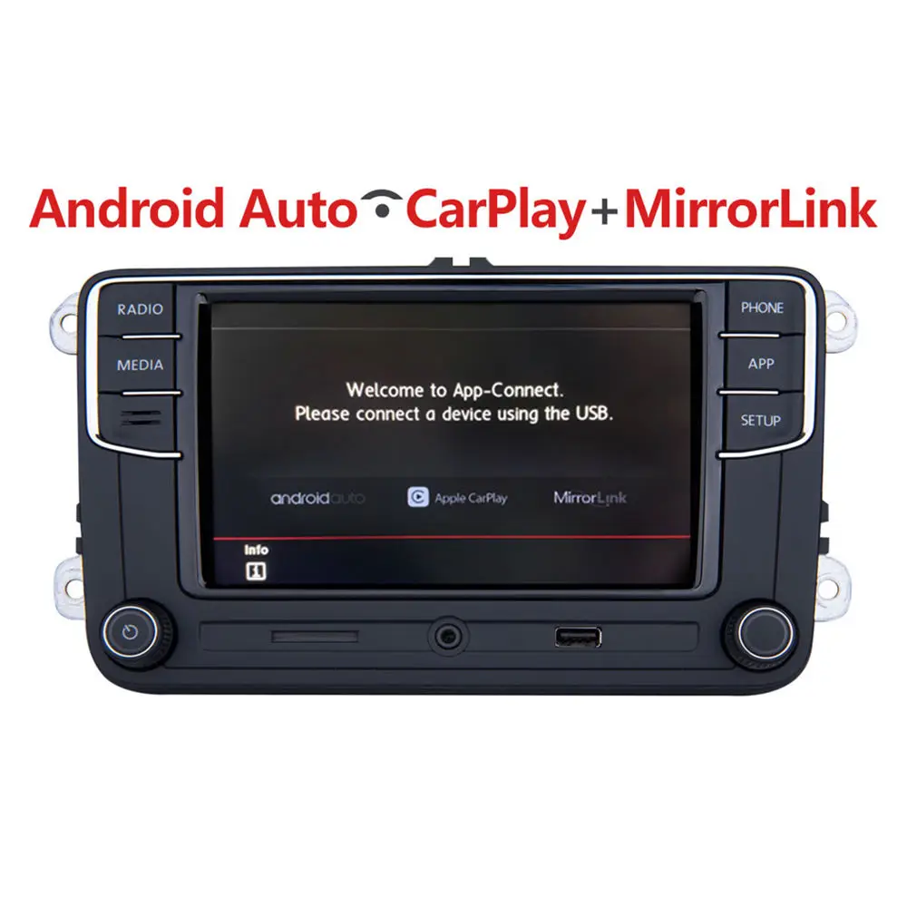 Autoradio RCD360 Plus avec App-Connect, Car-Play, Mirrorlink