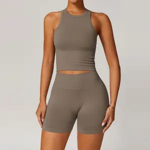 Professional Customization Womens Sports Bra Wear Nylon Spandex Gym Yoga Sports Bra