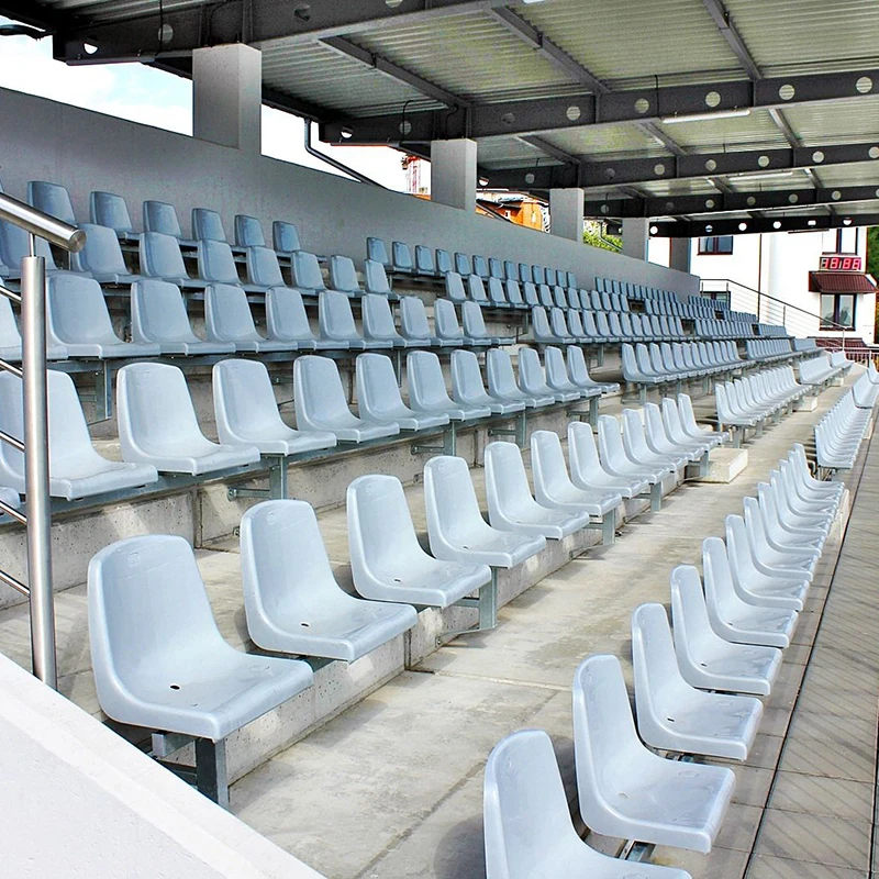 Soccer Event Grandstand Seats Custom Stadium Seat Cushion Chair Navy for Bleachers Outdoor Stadium Seats