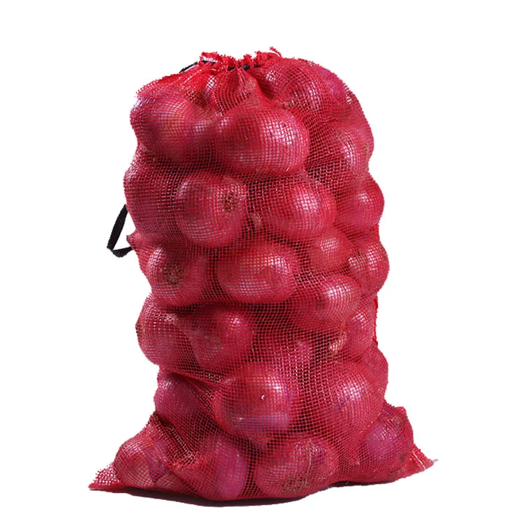 China China Manufacturer pe pp red mesh bags for onions potatoes factory  and suppliers