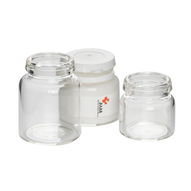 The factory sells 5g 10g 15g The Contracted style cosmetic jar face cream bottle
