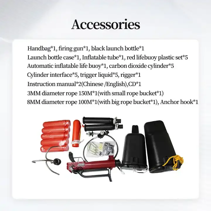 Linethrower 100m Marine Life Saving Water Safety Thrower Line Thrower| Alibaba.com