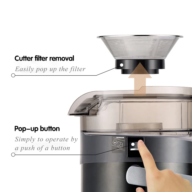 Best Powerful Heavy Duty Fruit Juice Extractor Commercial Electric Fruit Juicer
