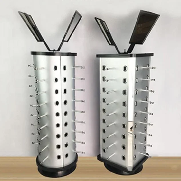 Durable Rotating Sunglass Display Stand for Retail Shops
