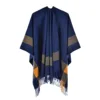 12# plaid navy