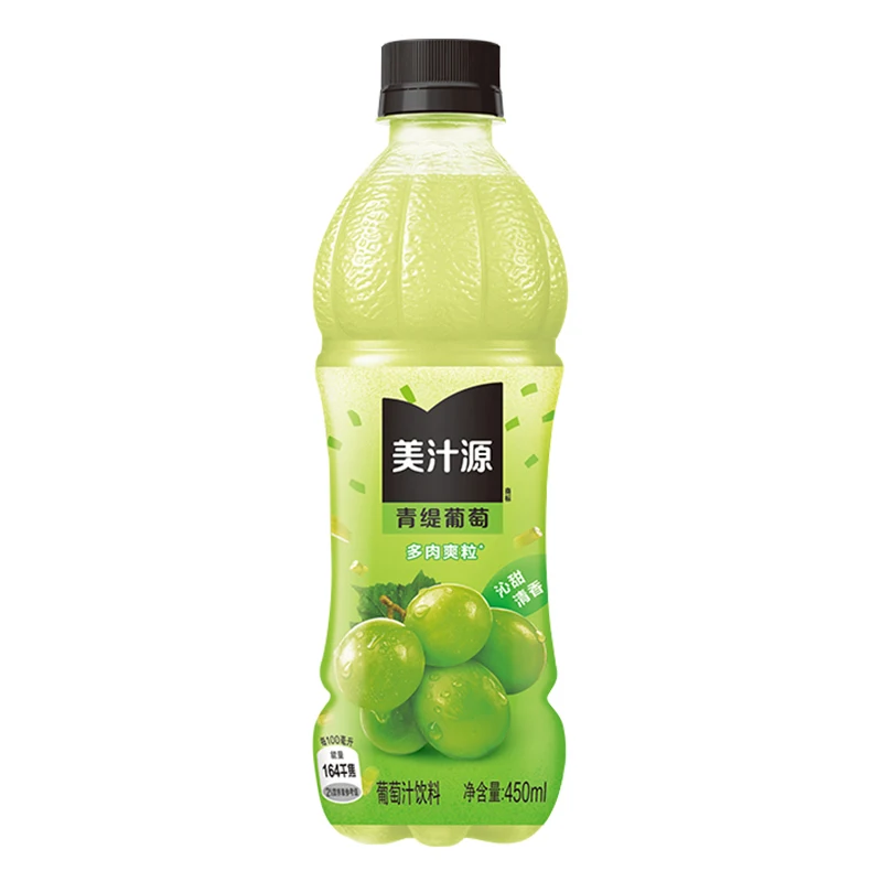 Meizhiyuan Fruit Orange Juice Beverage Juice Peach Grape 450ml Cooca Cola Home Pack Passion Fruit Lemon Green Flavor