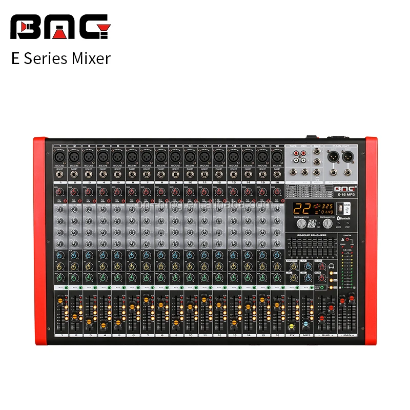 BMG 12 Channel USB Professional Mixing Amplifier Amp DJ Mixer Audio