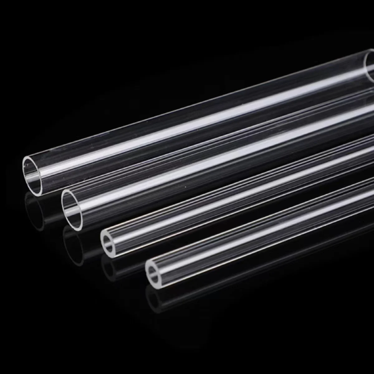 Professional Manufacturer's High Temperature Transparent Quartz Tube Clear Quartz Cylinder Glass for Bending Welding Services