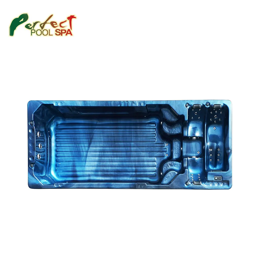 Хороший дизайн, 5800 мм наружный бассейн для спа с системой очистки воды