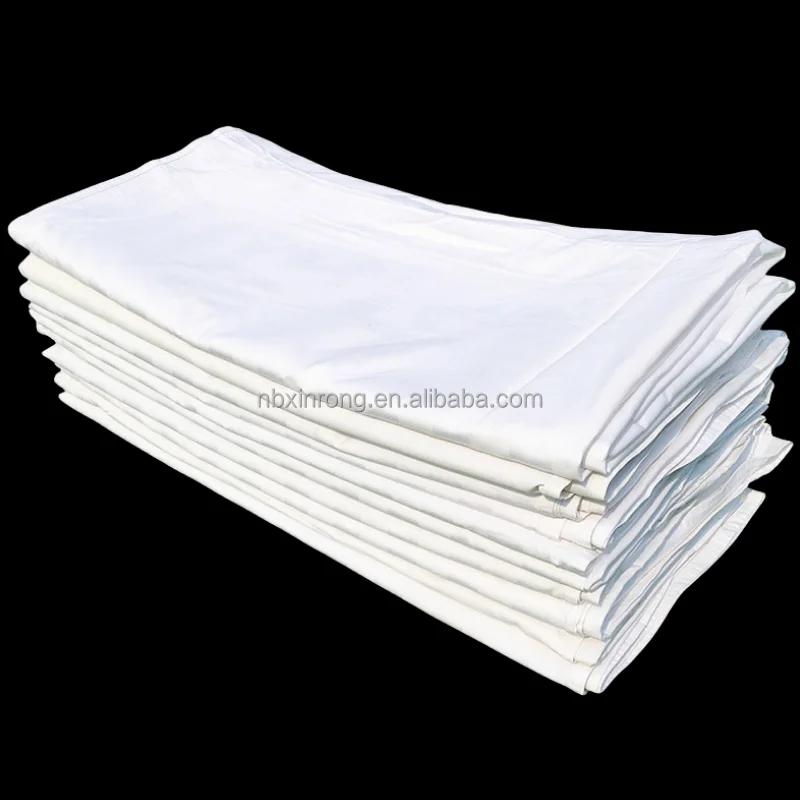IMPA 232907 White Cotton Duster Cloth - 25KG/BAG Wiping Rags