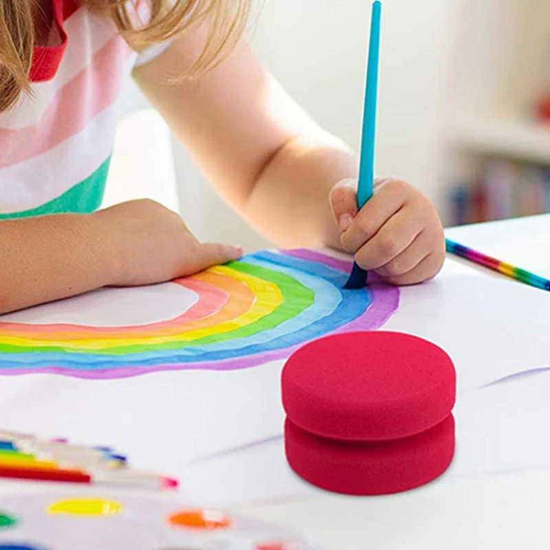 BONNO комплект из 8 шт. тряпок красная краска аппликатор-спонж деталь губка круглой щеткой воск губки аппликатора шины блеск