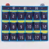 Azul celeste, 18 compartimentos.