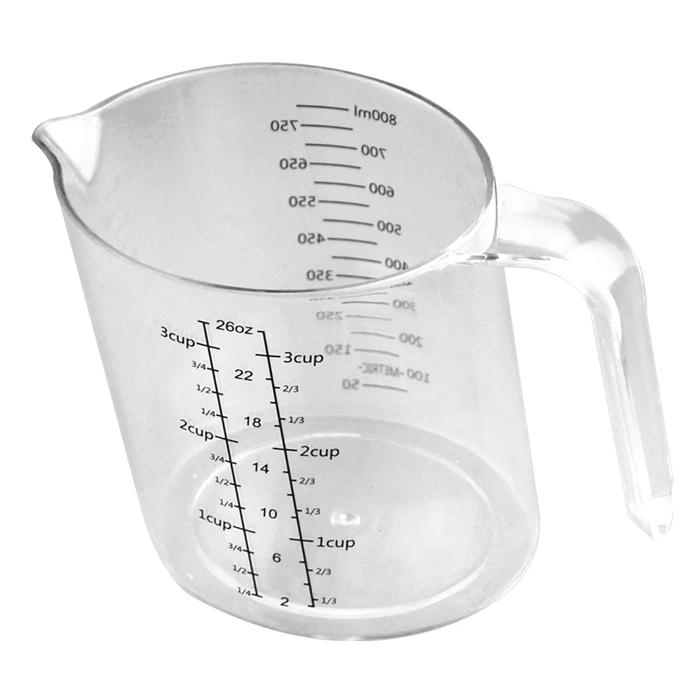 Measuring Cup Set, Kitchen Liquid Measuring Cup, Bpa Free Plastic