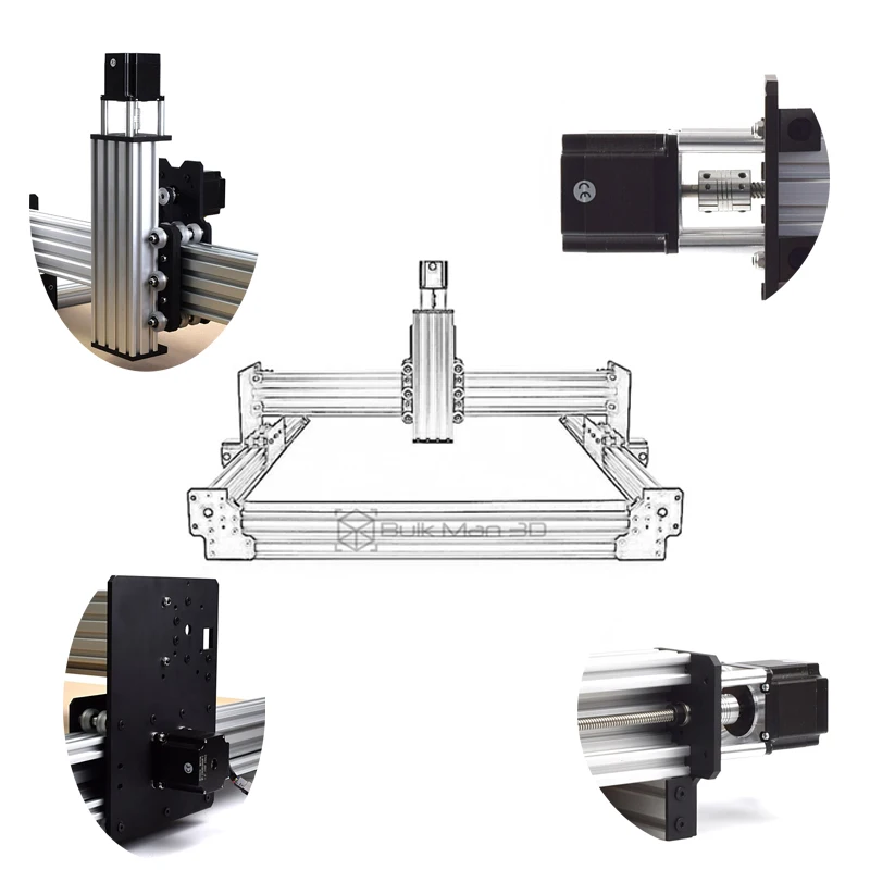 DIY CNC Router Frame Engraver - 1000*1000mm & 1500*1500mm
