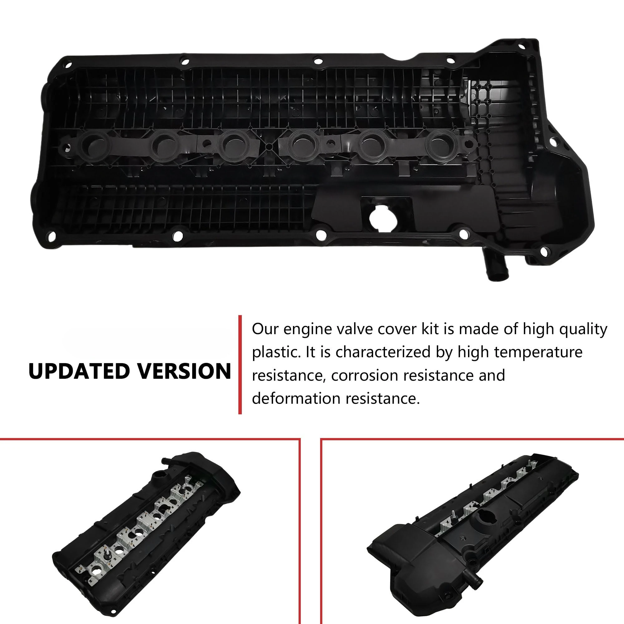 Cylinder Head Cover Valve Rocker Arm Cover For BMW 3 5 Z Series E36 323i 328i M3 E39 528i E36 E37 E38 Z3 11121703341 11121748630 supplier