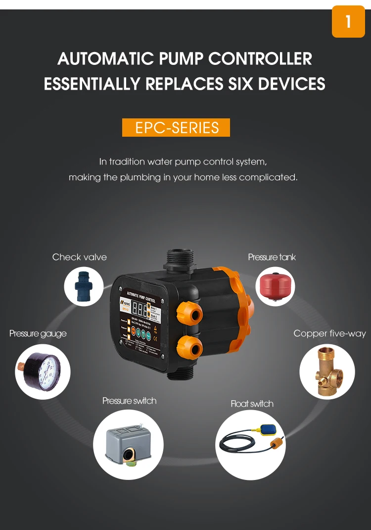 Monro Epc12 110240v Automatic Pump Control 2.2kw Set Starting