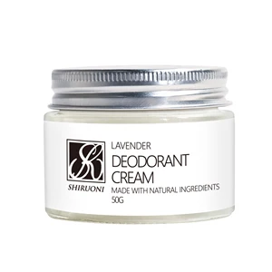 OEM ODM Vegan Natural Lavender Deodorant Cream Skin Organic Moisturizing for Armpit Underarm Skin Care Protection