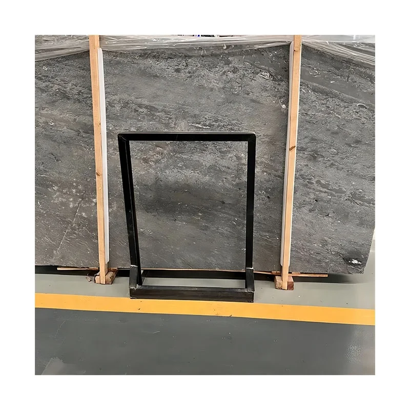 Baldosas de mármol Persia Grey al por mayor para decoración de paredes; tamaños personalizados; baldosas de mármol gris para baños