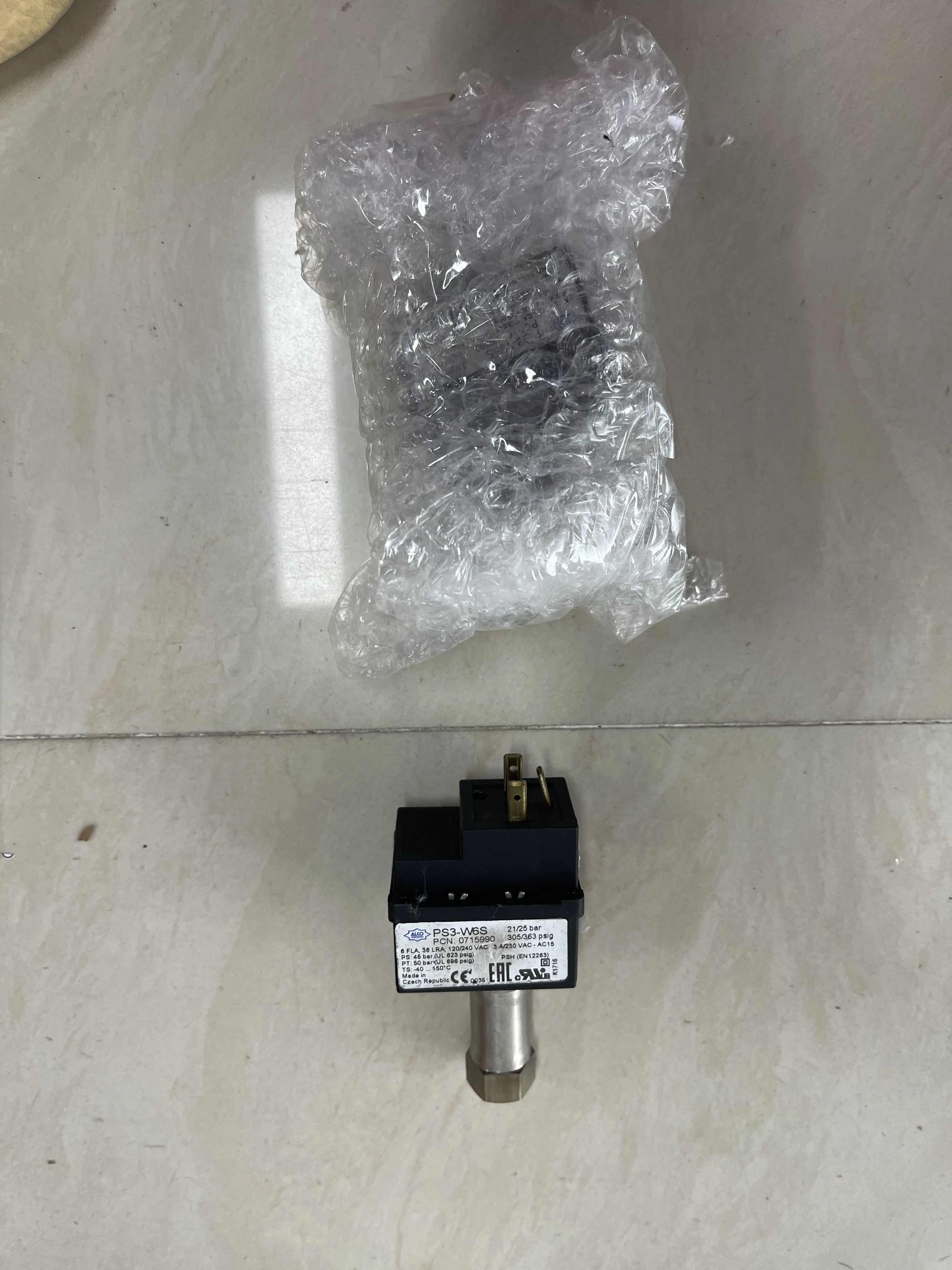 EPI Pressure Switch PS3-W6S