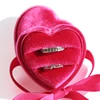Pink wedding ring box