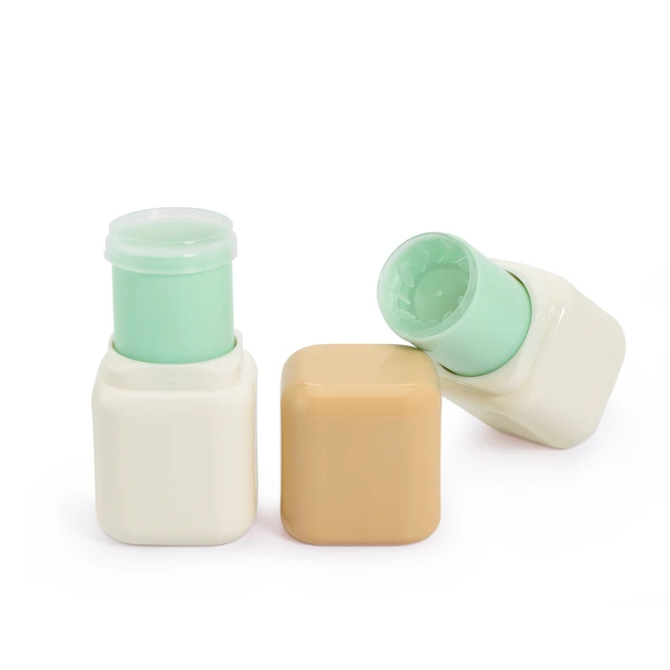 TB81 Luxury Small Deodorant Stick Container with Push-Up Packaging Tube and Screw Cap Custom Screen Printing for Skin Care