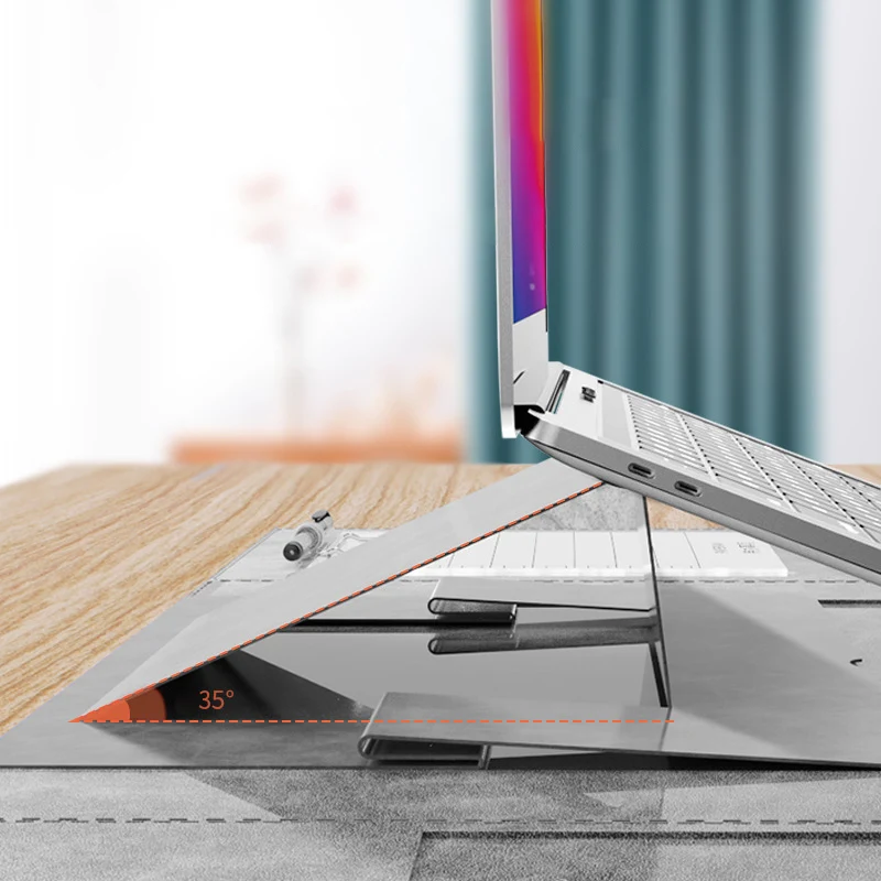 Моющиеся настольные коврики с файловой панелью, устойчивый регулируемый держатель для ноутбука, телефона, подставка, кронштейн, игровая кожаная настольная подставка