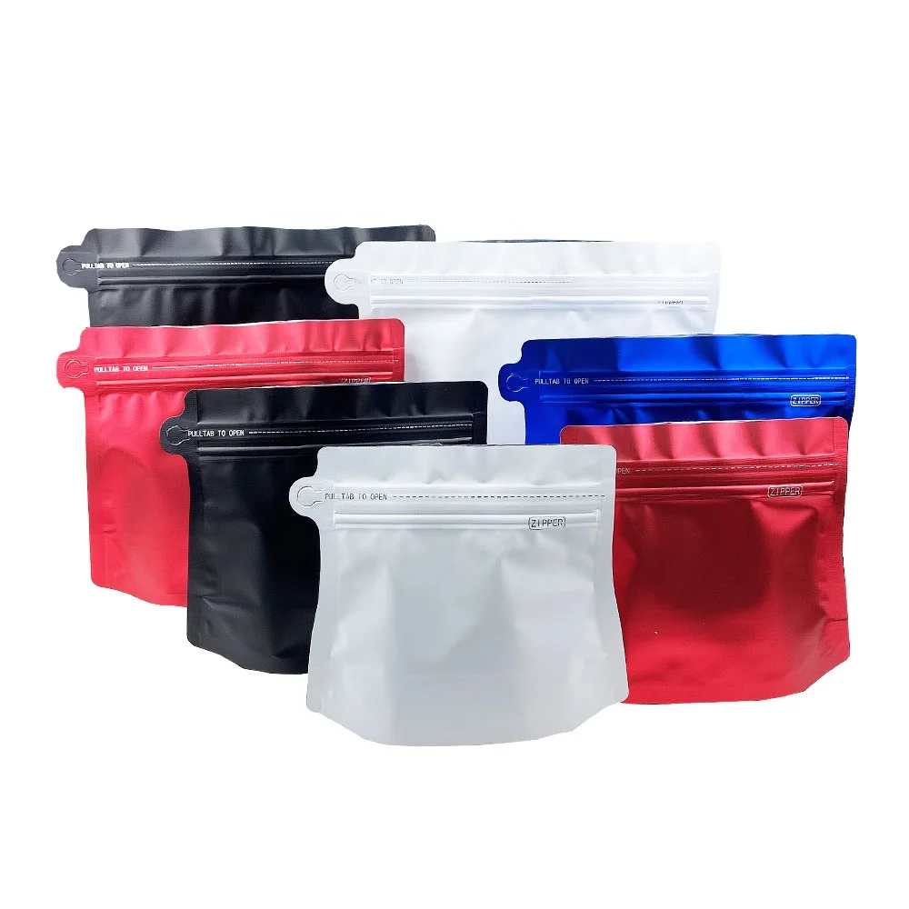 100g 150g 250g 500g Matte Printing Stand up Ziplock Aluminum Foil Empty Coffee Bag