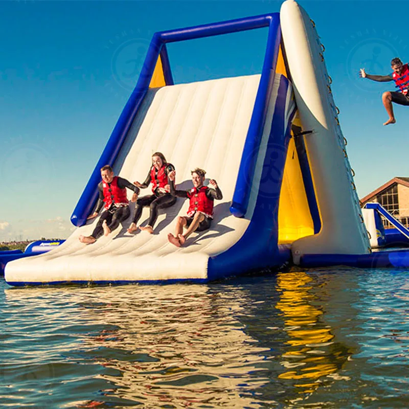 Giant Inflatable Lake Water Slides For Sale Inflatable Aqua Water