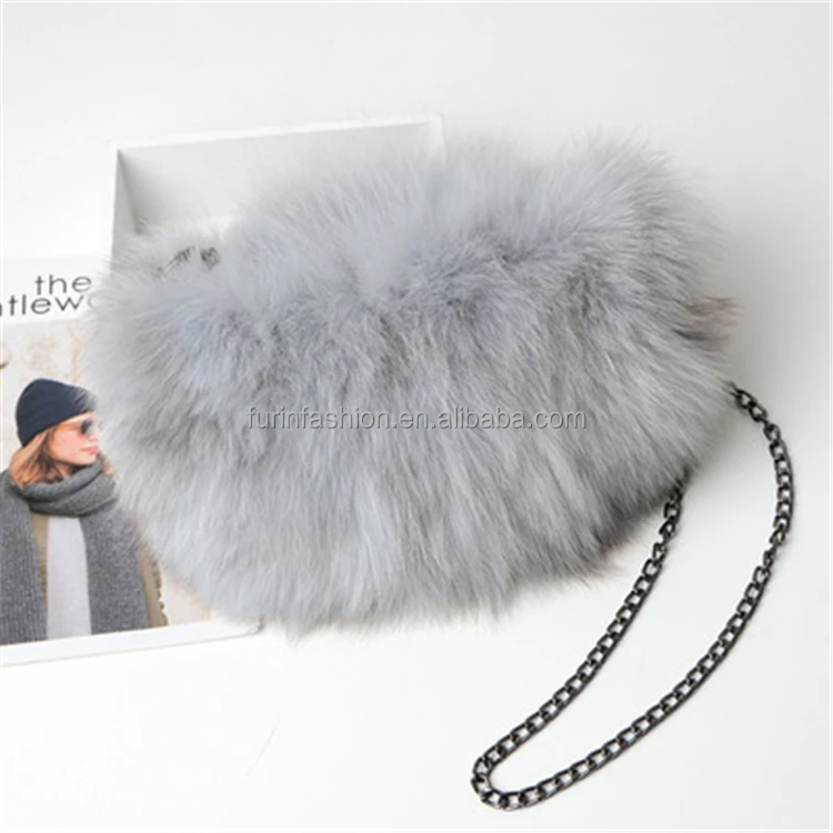fur hand bolsa