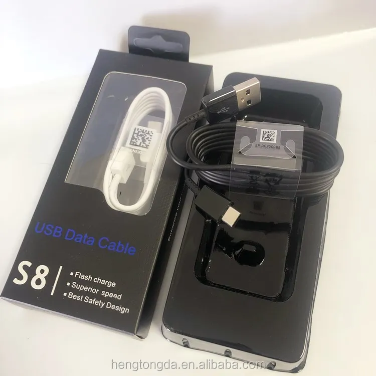 Cable USB tipo C C USB de carga rápida carga rápida para Samsung S9 S8 