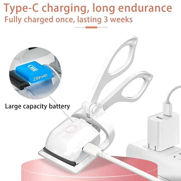 Wholesale Portable Smart Heated Electric Lash Curler Easy Curling
