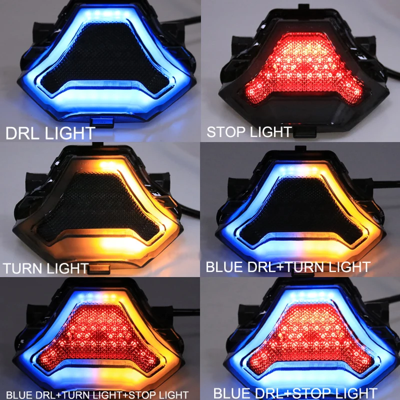 雅马哈R3/R25 / Y15ZR /MT03/ MT07发光二极管摩托车尾灯刹车灯后尾灯