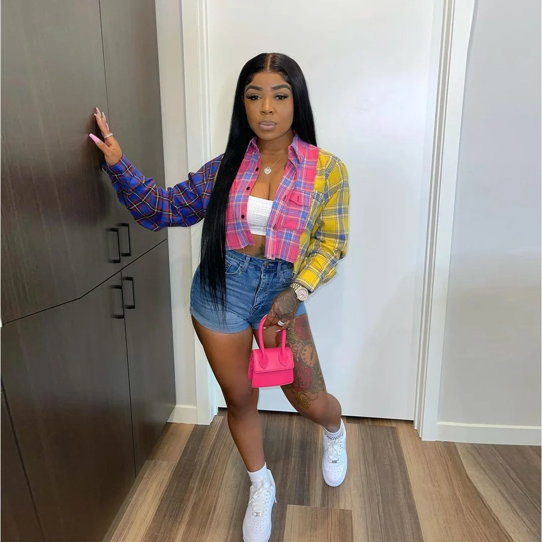 2022 Fall Spring Women Stylish Button 