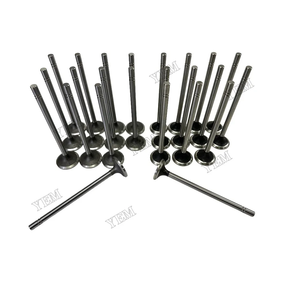 C12 Exhaust and Intake Valve Compatible for Caterpillar High Quality Engine Parts 6