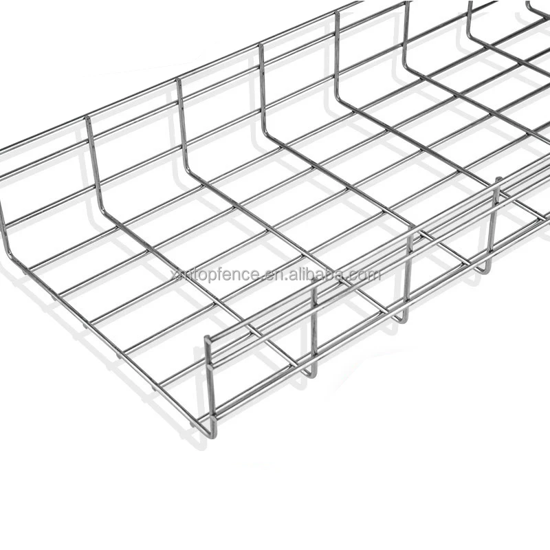 Cable Tray Factory Wire Mesh Basket Steel Metal Cable Tray Galvanized