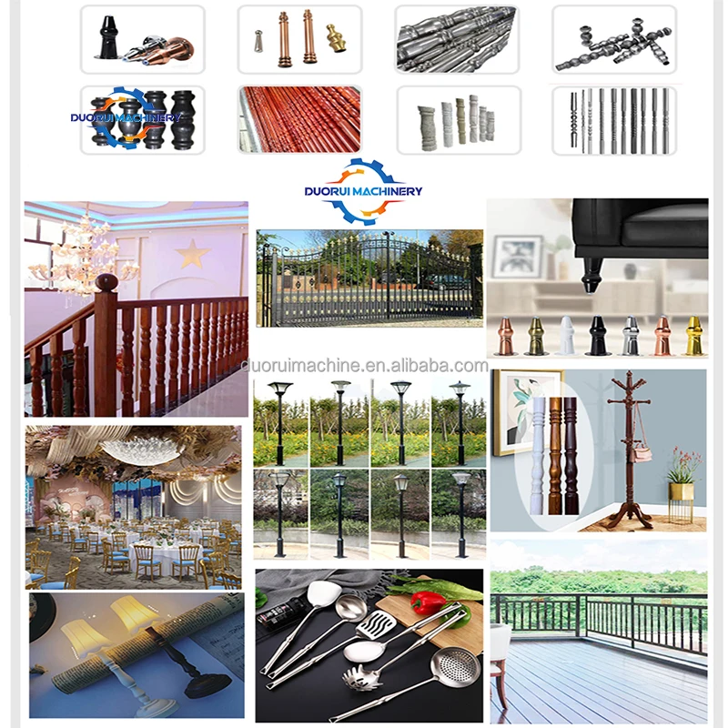 Wrought Iron Manual Swaging Machine Embossed Tube Pipe Embossing Machine Processing Small Business Manufacturing Machines