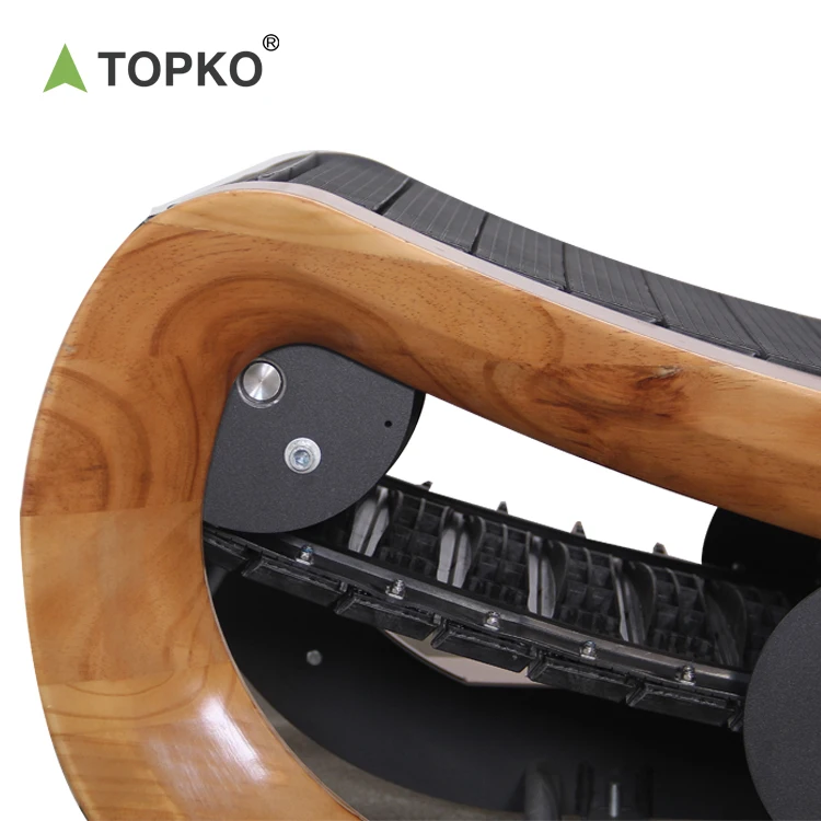 TOPKO Most Popular Unpowered Curved Wooden Treadmill Air Runner Curve Treadmill Running Machine Non - Motorized Treadmill
