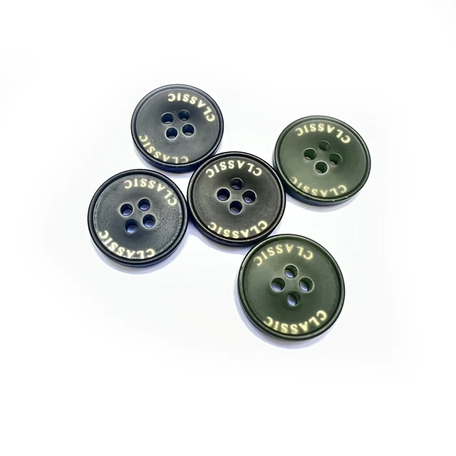 Hot Sale Resin Plastic Buttons 4 Holes Round Button For Craft Sewing Clothing Coat T-shirt Diy Accessory