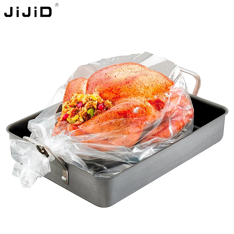 Jijid 35 X 43cm Large Pet Pa Nylon Oven Roasting Bag For Turkey Meats