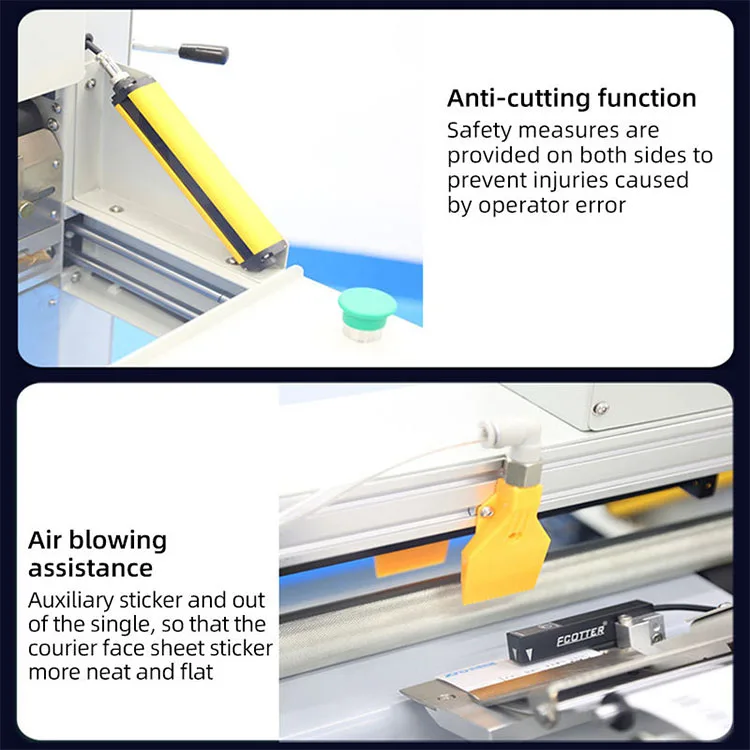 Desktop Tabletop Auto Fulfillment Bagging System Automatic Bagging Machine Poly Mailer Courier Poly Auto Bagger