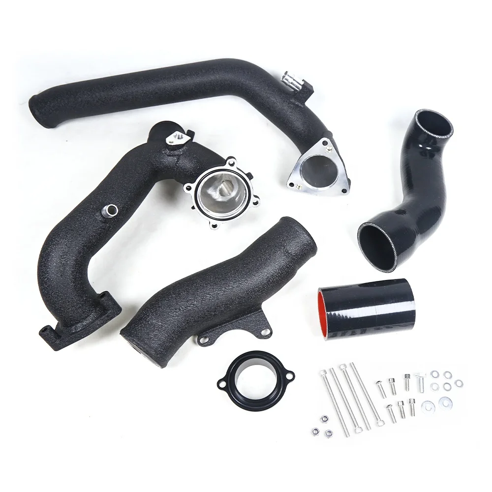 Post Throttle Valve Charge Pipe Kit For Audi B9 / B9.5 S4 S5 3.0T 2017-2024 Engine Turbocharged