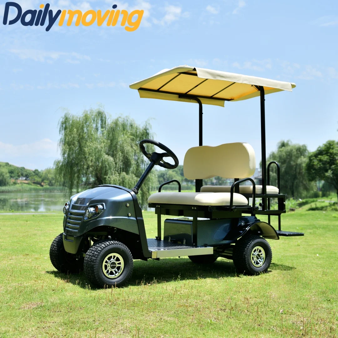 Высокомощная Складная мини-тележка для гольфа взрослых