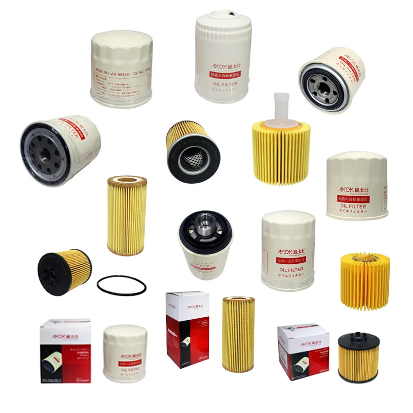 wholesale Hot Sale Auto Engine Car Oil Filter For Toyota Nissan Honda Mitsubishi Hyundai Kia Japanese details