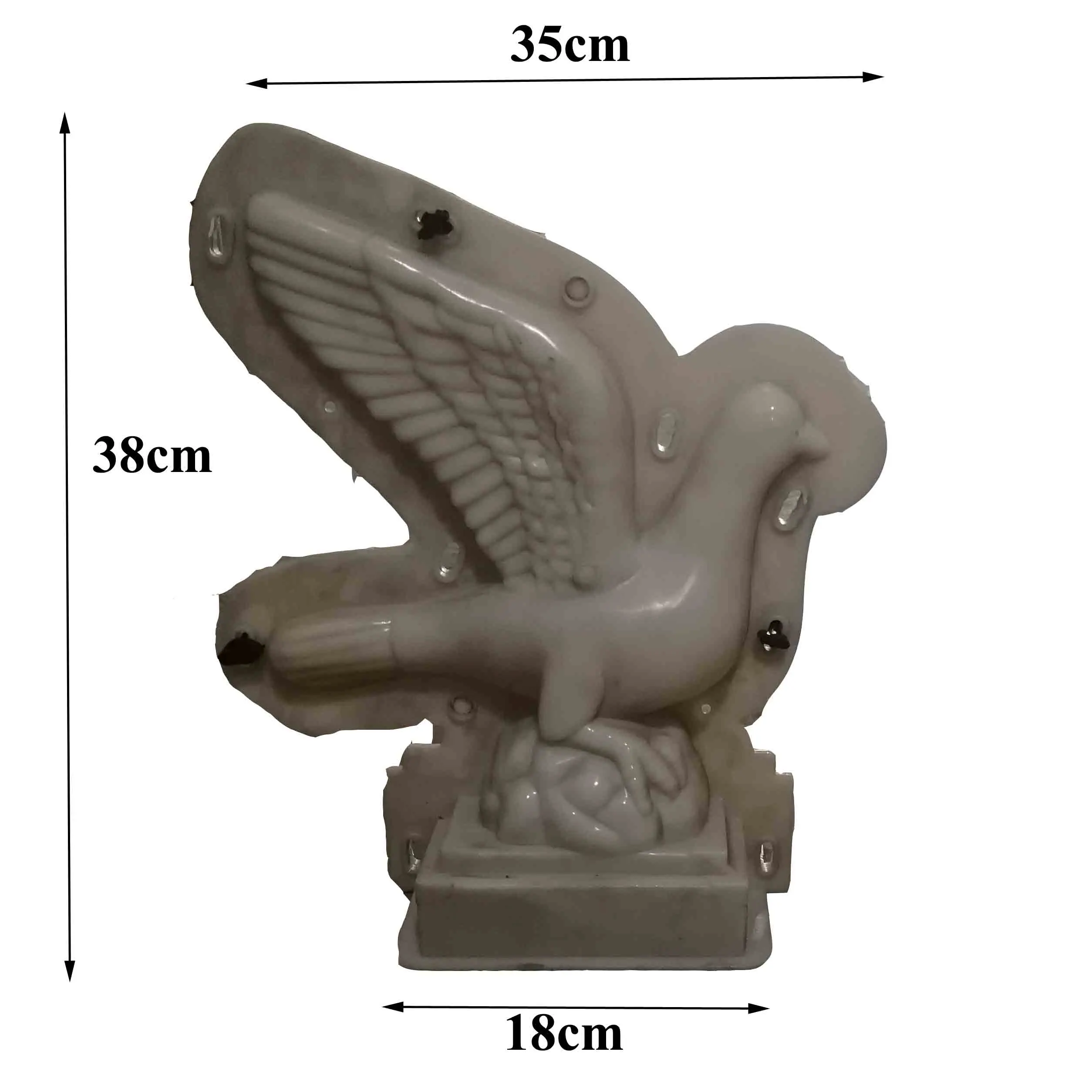 Flying Bird Concrete Statue Plastic Precast Cement Pigeon Mold - Buy ...